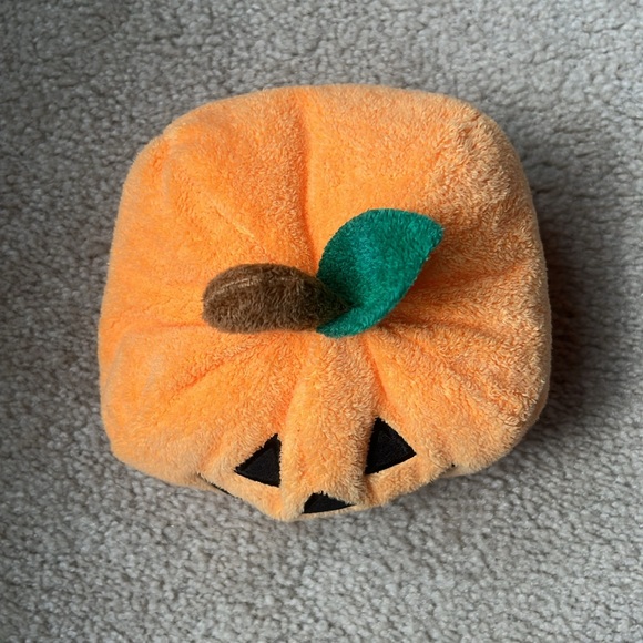 Vintage 2004 Ty Pluffies Plumpkin the Halloween Pumpkin Beanie Babies - Picture 3 of 8